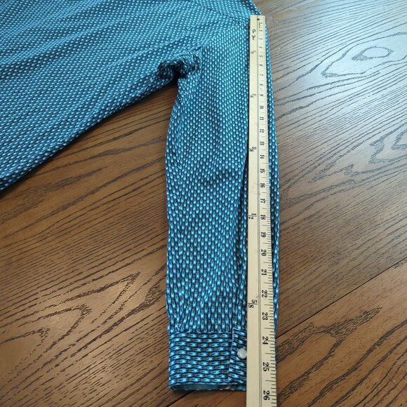 Roper Womens Blue Western Shirt size‎ XL Long Sleeve Snap Button Cowgirl - Picture 14 of 16